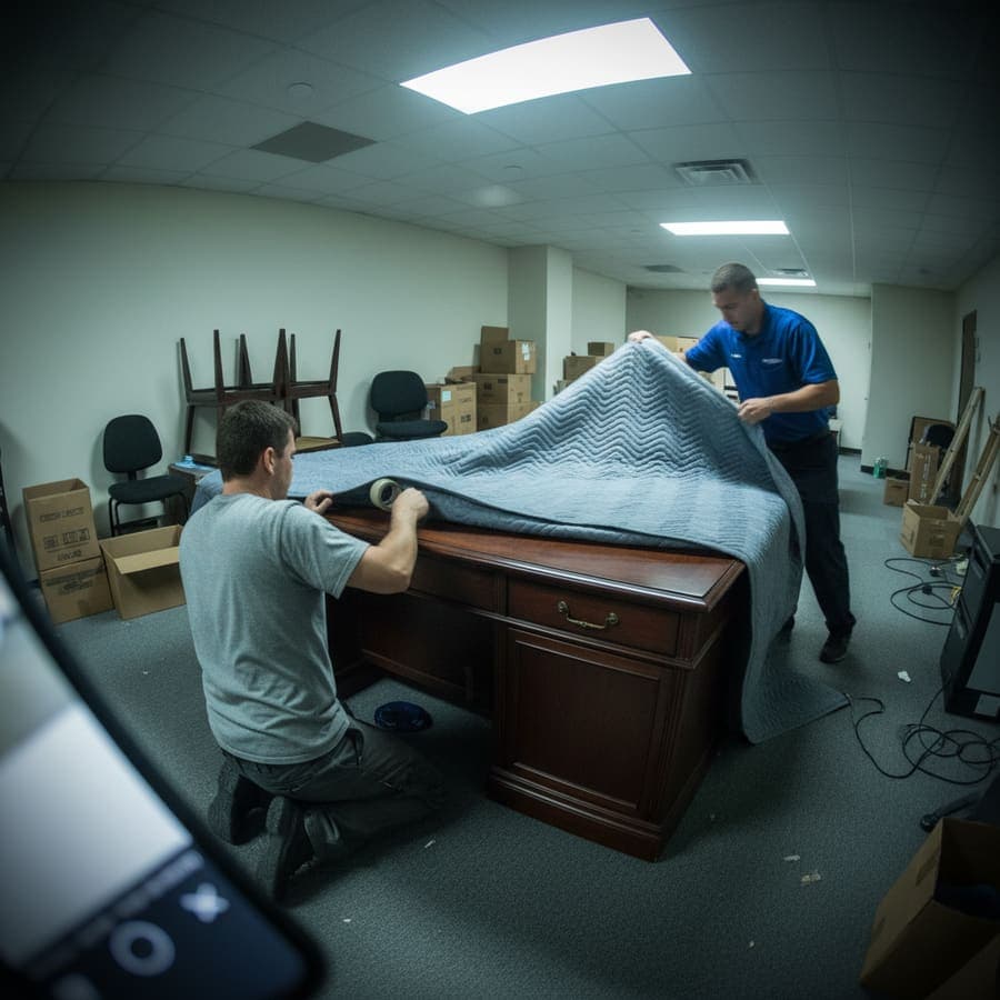 Monthly preventive visit task-list review with facility manager